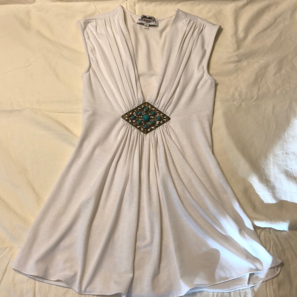 Sexy Boho-chic Jagger medallion top
